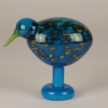 Nuutajärvi lintu , Laguuninkiwi, suunnittelija Oiva Toikka, Laguuninkiwi, Signeerattu, numeroitu