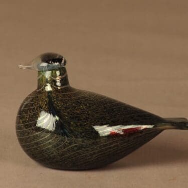 Nuutajärvi lintu , Pikku-Alli, suunnittelija Oiva Toikka, Pikku-Alli, signeerattu