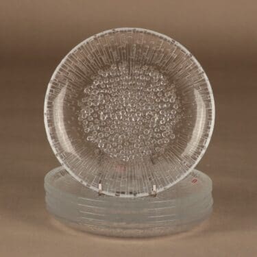 Iittala Ultima Thule lautanen, 19 cm, 6 kpl, suunnittelija Tapio Wirkkala, 19 cm