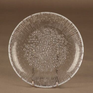 Iittala Ultima Thule lautanen, 19 cm, suunnittelija Tapio Wirkkala, 19 cm