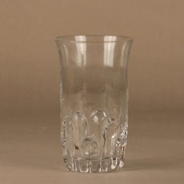 Iittala Marja maljakko, kirkas, suunnittelija Tapio Wirkkala,