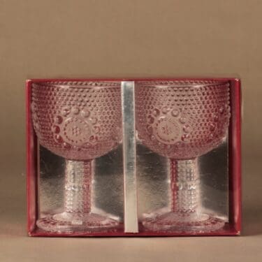 Riihimäen lasi Grapponia viinilasi, 15 cl, 2 kpl, suunnittelija Nanny Still, 15 cl