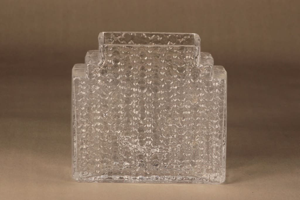 Riihimäen lasi Kometti maljakko, kirkas, suunnittelija Nanny Still, kuva 3