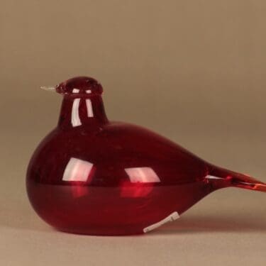 Nuutajärvi lintu , Tirri, suunnittelija Oiva Toikka, Tirri, signeerattu