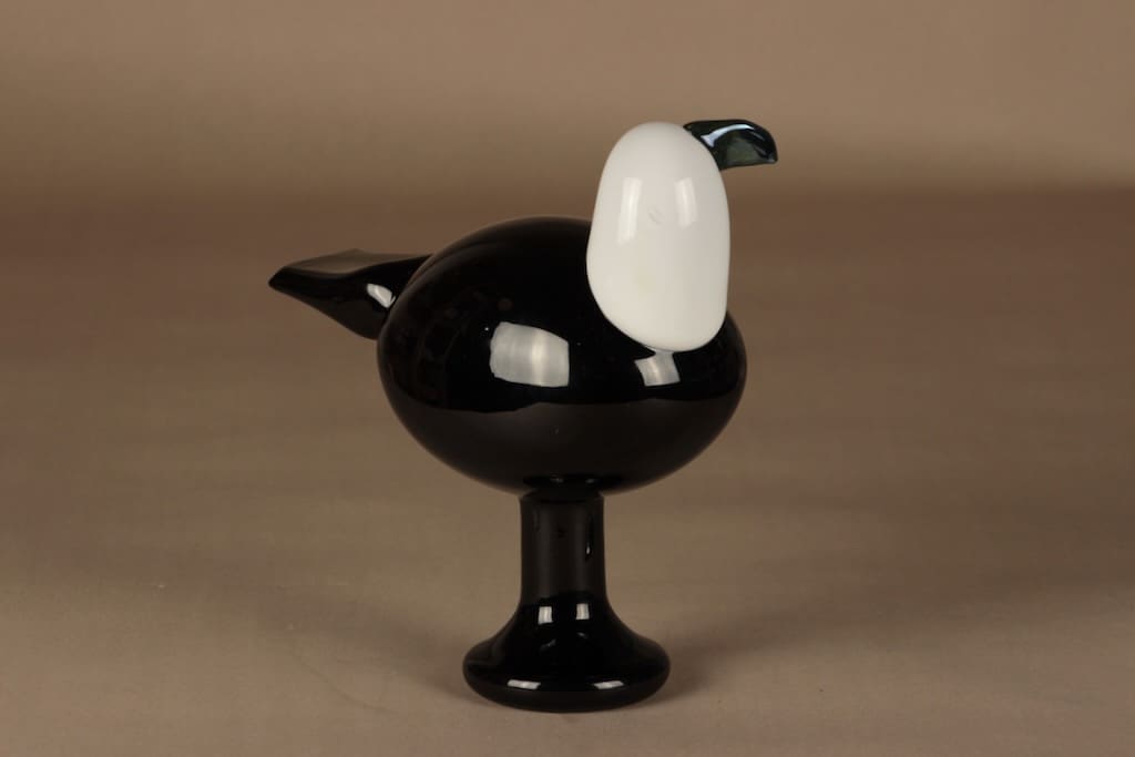 Nuutajärvi lintu , Kotka, suunnittelija Oiva Toikka, Kotka, signeerattu kuva 2