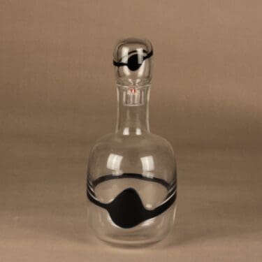 Iittala Blues caraffe, signed designer Timo Sarpaneva