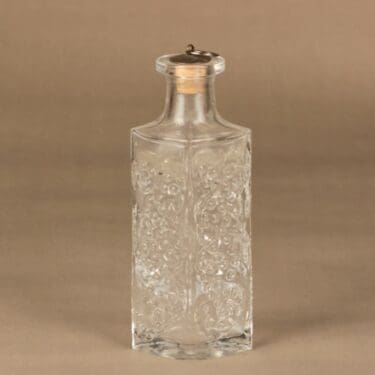 Riihimäen lasi Lara karahvi, kirkas, suunnittelija Eero Rislakki,