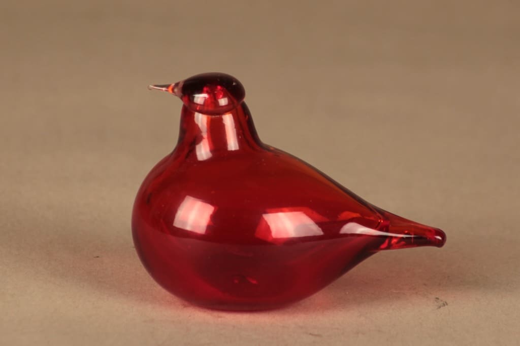 Nuutajärvi lintu , Tirri, suunnittelija Oiva Toikka, Tirri