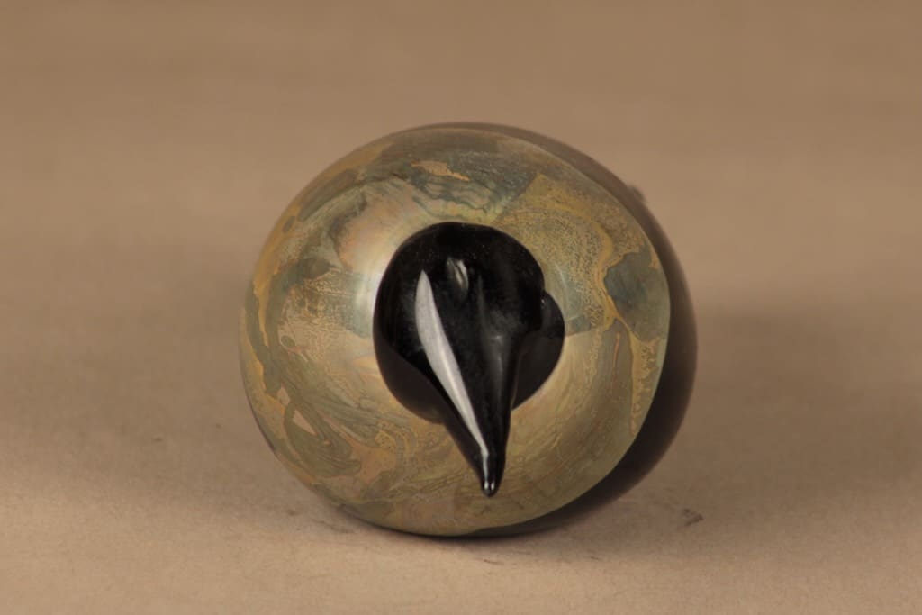 Nuutajärvi lintu , Varis, suunnittelija Oiva Toikka, Varis kuva 3