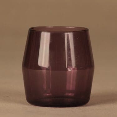 Iittala i-103 lasi, lila, suunnittelija Timo Sarpaneva,