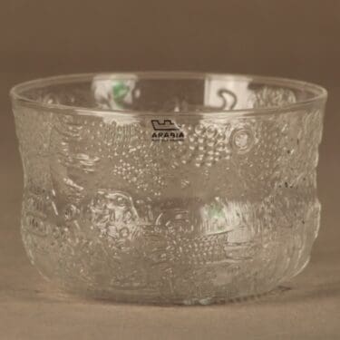 Nuutajärvi Fauna annoskulho, 30 cl, suunnittelija Oiva Toikka, 30 cl, Eläin-aihe