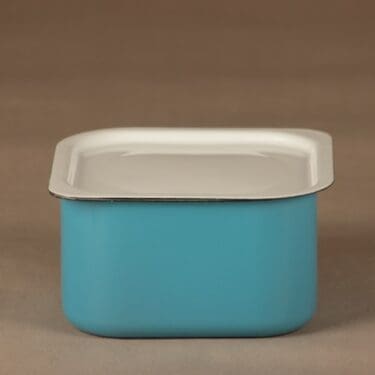 Finel fridge jar with lid, blue designer Kaj Franck