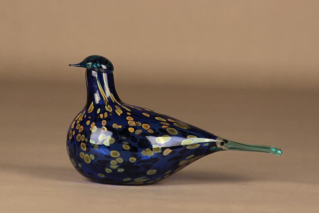 Nuutajärvi bird Sinikki designer Oiva Toikka