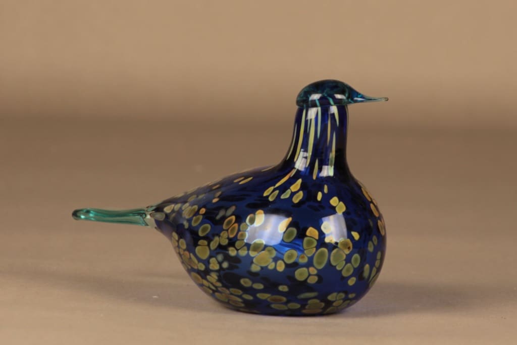 Nuutajärvi bird Sinikki designer Oiva Toikka 3