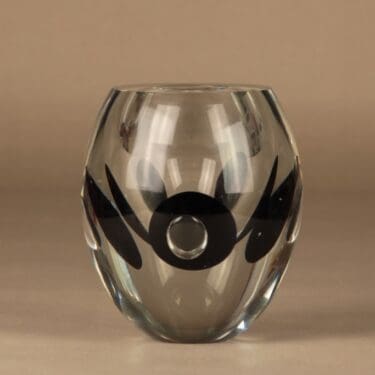 Iittala Claritas taide-esine, signeerattu, suunnittelija Timo Sarpaneva, signeerattu, numeroitu