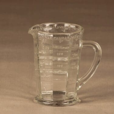 Riihimäen lasi mittakaadin, 1 l, suunnittelija , 1 l