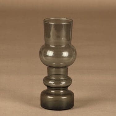 Nuutajärvi 1487 maljakko, harmaa, suunnittelija Kaj Franck,