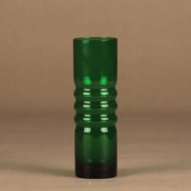 Riihimäen lasi Tzarina lasi, vihreä suunnittelija Nanny Still