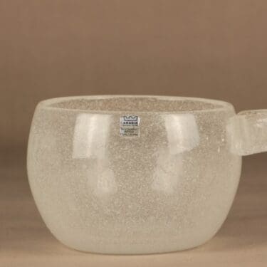 Nuutajärvi Iglu malja, kirkas, suunnittelija Oiva Toikka,