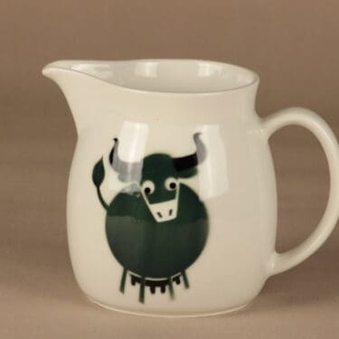 Arabia Heluna kaadin, 1.5 l, suunnittelija Anja Juurikkala, 1.5 l, lehmä