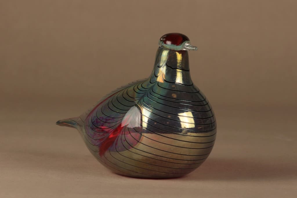 Nuutajärvi lintu , Fasaani, suunnittelija Oiva Toikka, Fasaani kuva 2