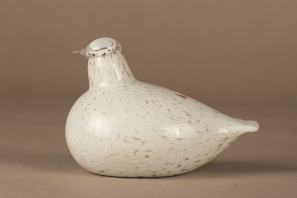 Nuutajärvi lintu , Riekko, suunnittelija Oiva Toikka, Riekko