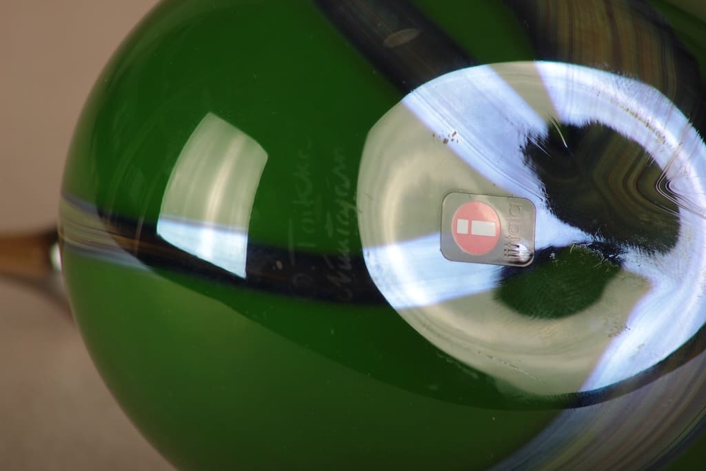 Nuutajärvi lintu , Viherhyyppä, suunnittelija Oiva Toikka, Viherhyyppä kuva 5