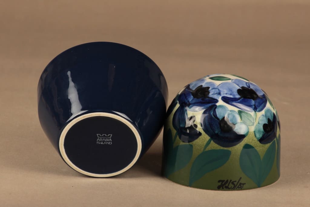 Arabia Ikikukka Ikikukka, Soilikki, suunnittelija Heljä Liukko-Sundström, Soilikki, käsinmaalattu, signeerattu kuva 2