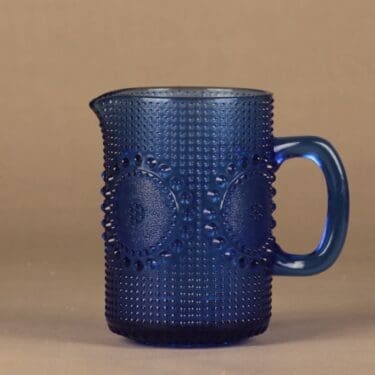 Riihimäen lasi Grapponia kaadin, sininen, suunnittelija Nanny Still,