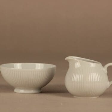 Arabia Sointu sokerikko ja kermakko, beige, suunnittelija Kaj Franck, beige