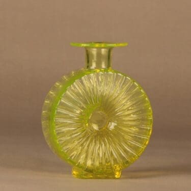 Riihimäen lasi Aurinkopullo koristepullo, koko 2/4, suunnittelija Helena Tynell, koko 2/4