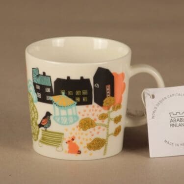 Arabia Kotikaupunki Puisto, 1.3 l, suunnittelija Miira Zukale, 1.3 l