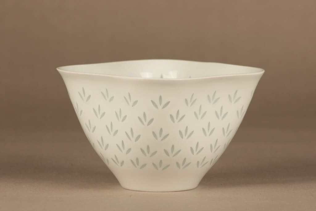 Arabia FK 8 maljakko, riisiposliini, suunnittelija Friedl Holzer-Kjellberg, riisiposliini, signeerattu kuva 2