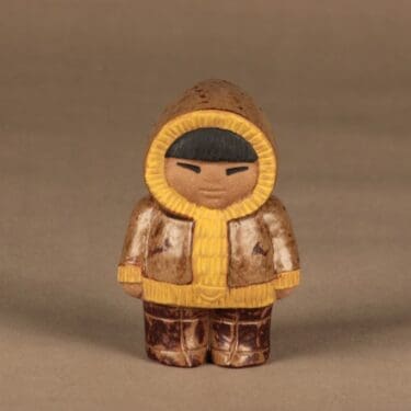 Rörstrand Maailman lapset Figuuri, Eskimo, suunnittelija Lisa Larsson, Eskimo
