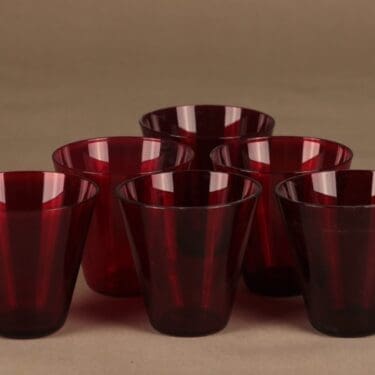 Nuutajärvi Kimara glass 20 cl, 6 pcs designer Kaj Franck