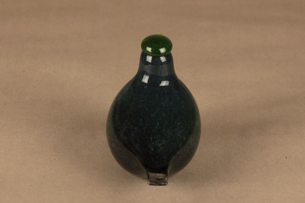 Nuutajärvi Lintu , PL-yhtiöt, suunnittelija Oiva Toikka, PL-yhtiöt, signeerattu kuva 4