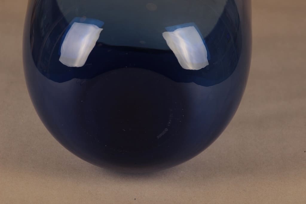 Iittala Pro Arte maljakko, signeerattu, suunnittelija Oiva Toikka, signeerattu kuva 3