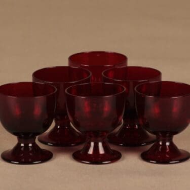 Nuutajärvi Bistro snapsilasi, 6 cl, 6 kpl, suunnittelija Saara Hopea, 6 cl