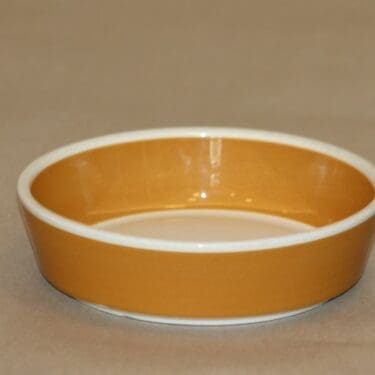 Arabia Aprikoosi uunivuoka, pieni suunnittelija Kaarina Aho 1