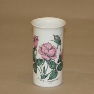 Arabia Botanica maljakko Rosa lapponia suunnittelija Esteri Tomula 1