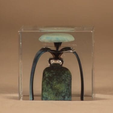 Nuutajärvi Vuosikuutio 1977 taide-esine suunnittelija Oiva Toikka