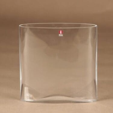 Iittala Ovalis maljakko, signeerattu suunnittelija Tapio Wirkkala