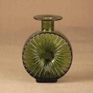 Riihimäen lasi Aurinkopullo koristepullo, koko 2/4, suunnittelija Helena Tynell, koko 2/4