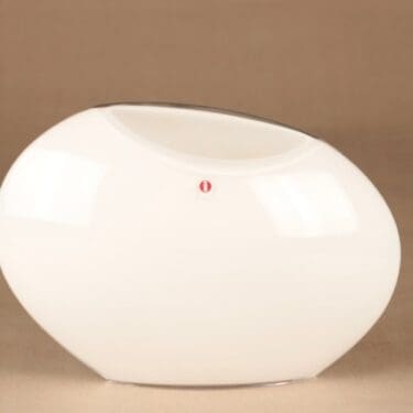 Iittala Aava maljakko, valkoinen, suunnittelija Markku Salo, moderni