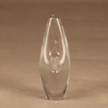 Iittala Orkidea taidelasi, kirkas, suunnittelija Tapio Wirkkala,