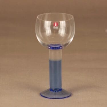 Nuutajärvi Mondo vesilasi, 22 cl, suunnittelija Kerttu Nurminen, 22 cl