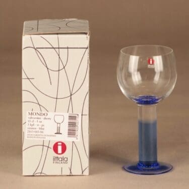 Nuutajärvi Mondo vahvaviini, 15 cl, suunnittelija Kerttu Nurminen, 15 cl