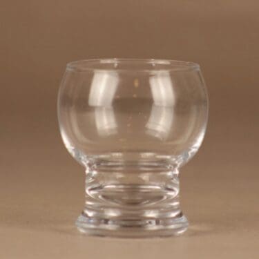 Riihimäen lasi Old King Cole juomalasi, kirkas, suunnittelija Erkkitapio Siiroinen,