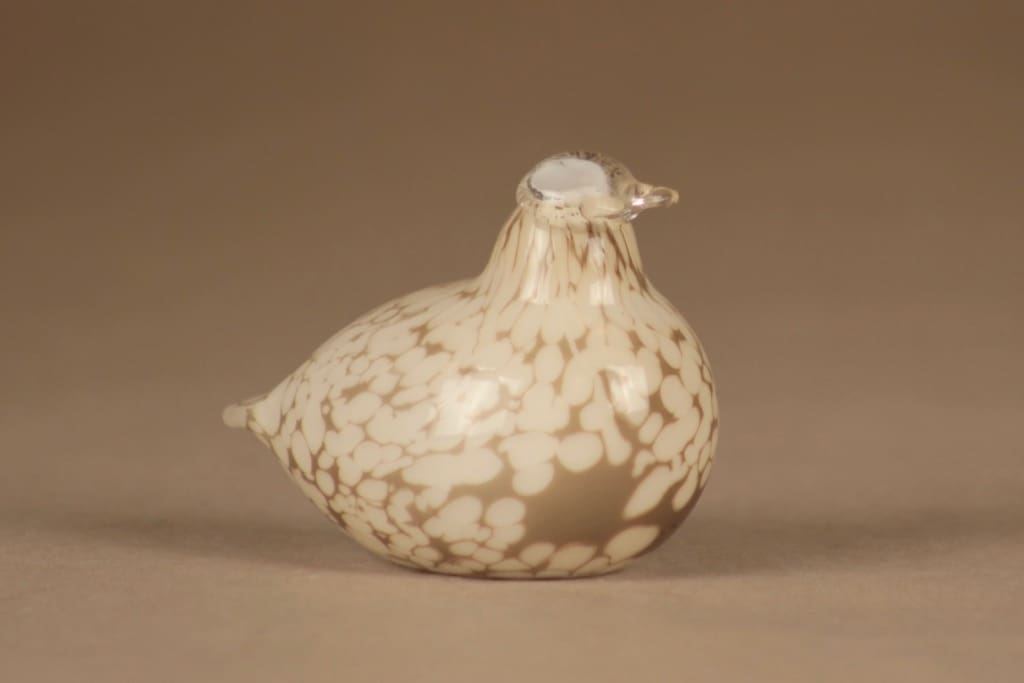 Nuutajärvi lintu , Kiiruna, suunnittelija Oiva Toikka, Kiiruna, signeerattu kuva 2