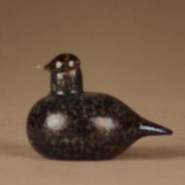 Nuutajärvi lintu , Hippiäinen, suunnittelija Oiva Toikka, Hippiäinen, signeerattu